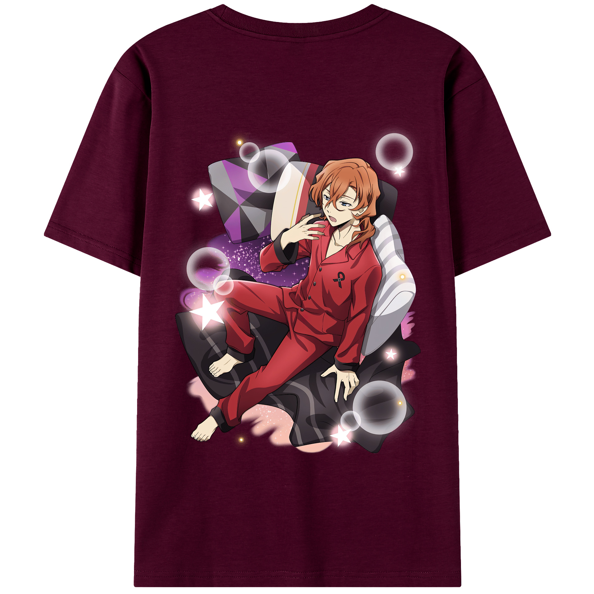 （画像用） 文豪ストレイドッグス Bungo Stray Dogs レディース半袖Tシャツ(バックプリント)